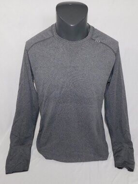 Lululemon Mens L Gray metal vent tech long sleeve shirt